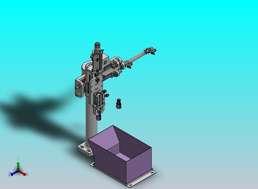 硬限位的多位置气动移载机构