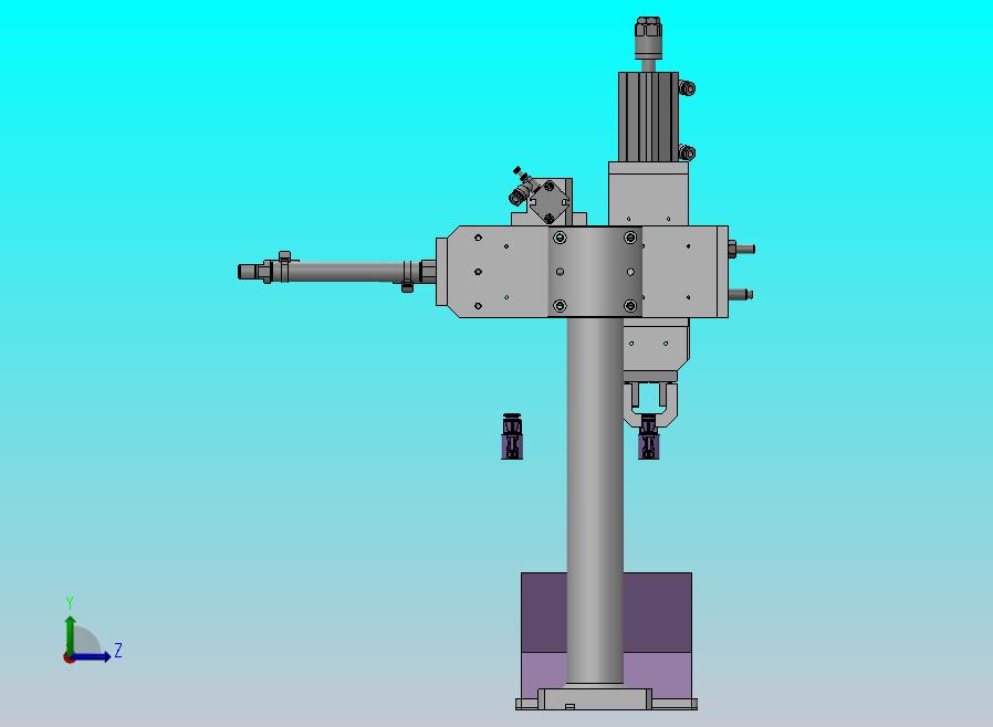 硬限位的多位置气动移载机构