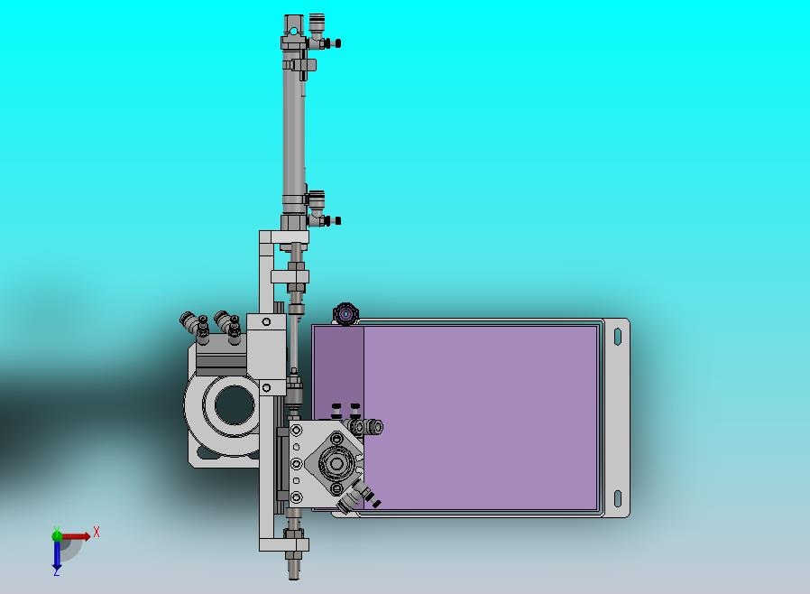 硬限位的多位置气动移载机构