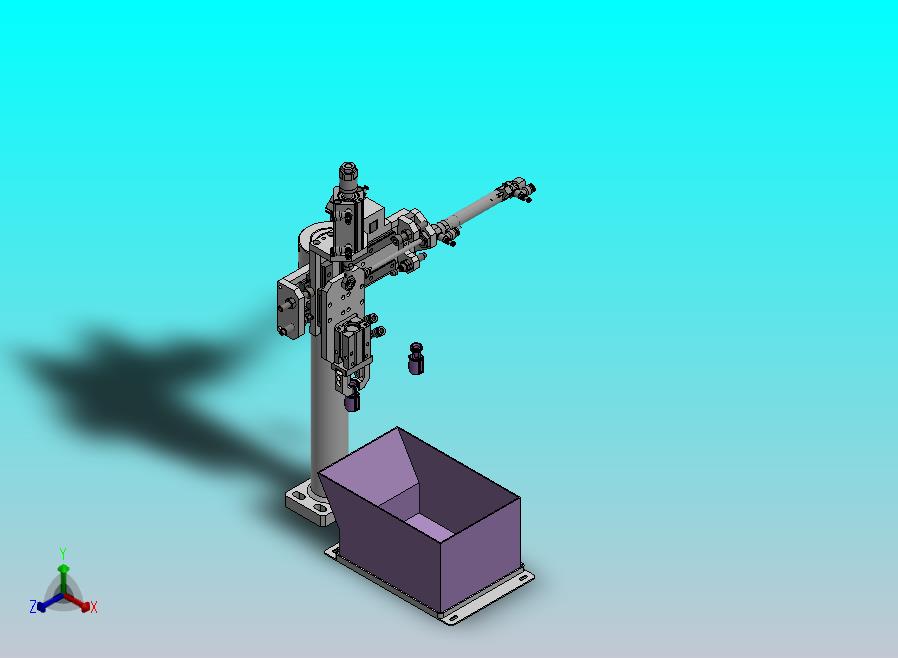 硬限位的多位置气动移载机构