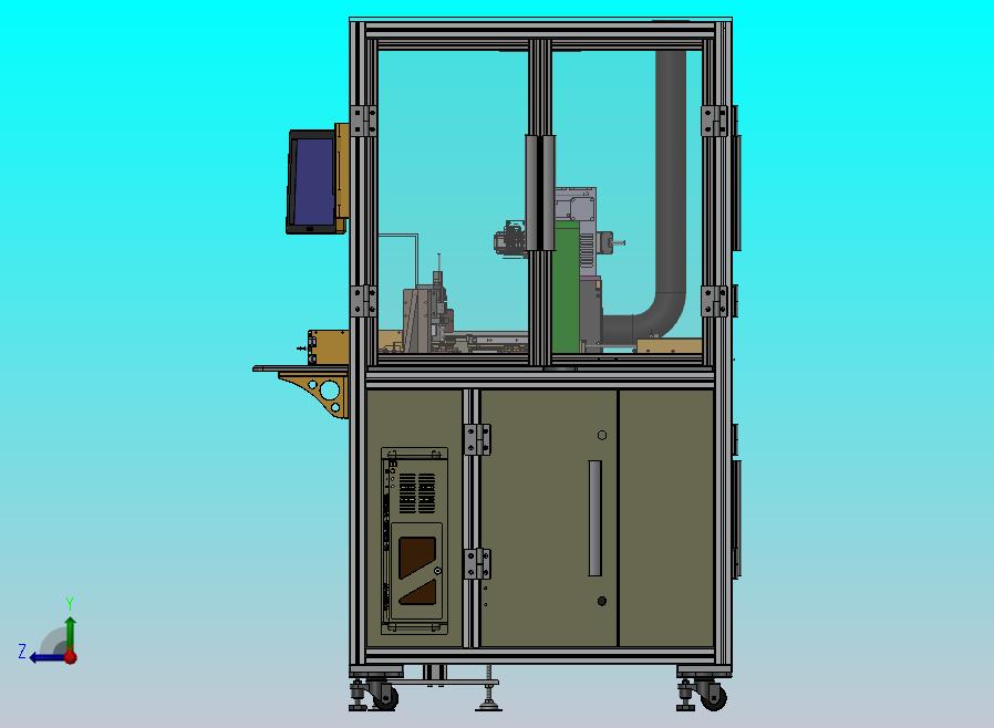 自动贴标机工位
