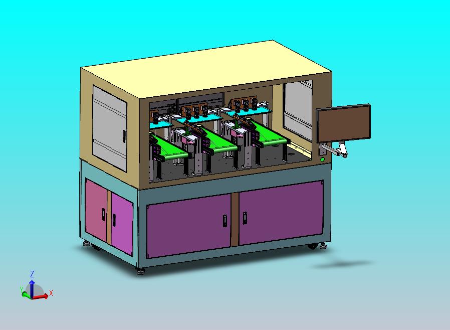 三工位组合皮带流水线缺陷检测