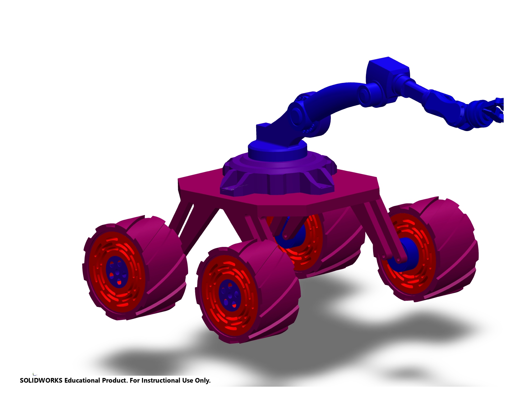 移动式机械臂小车