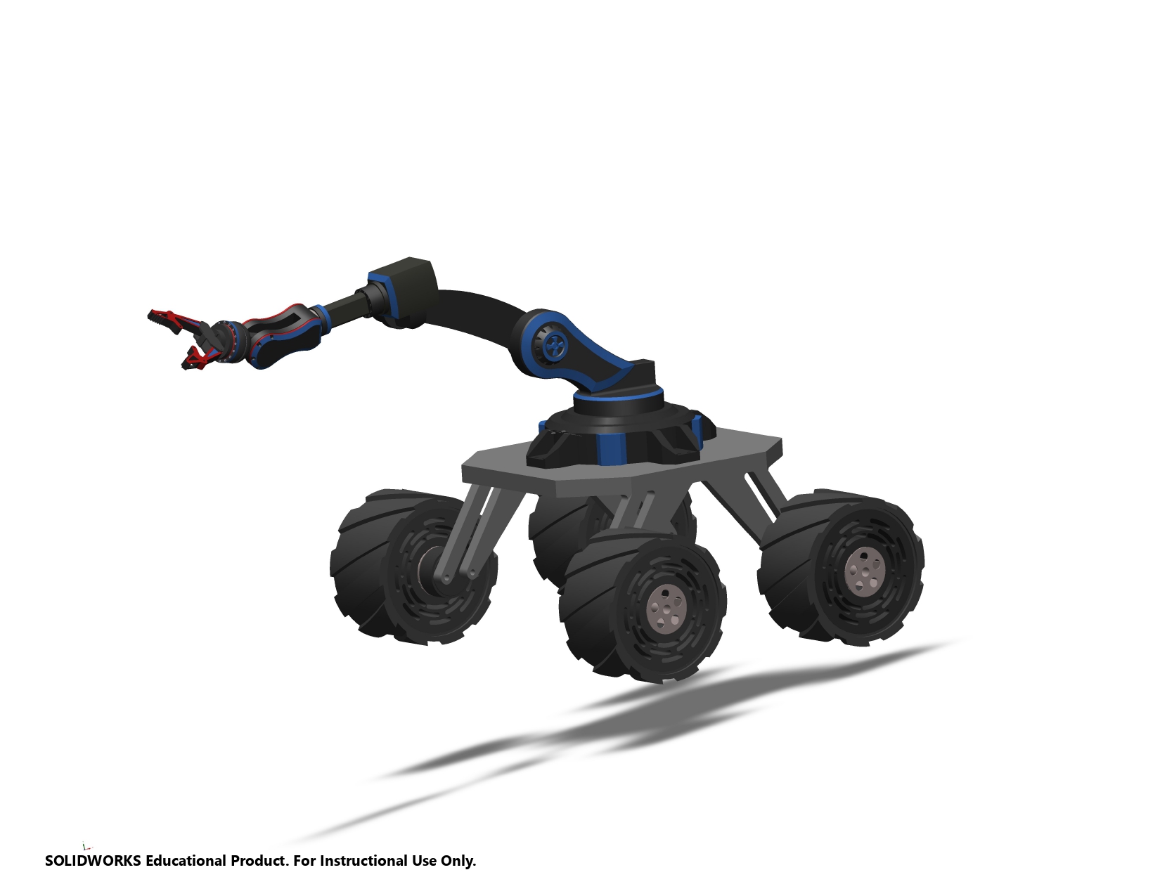 移动式机械臂小车