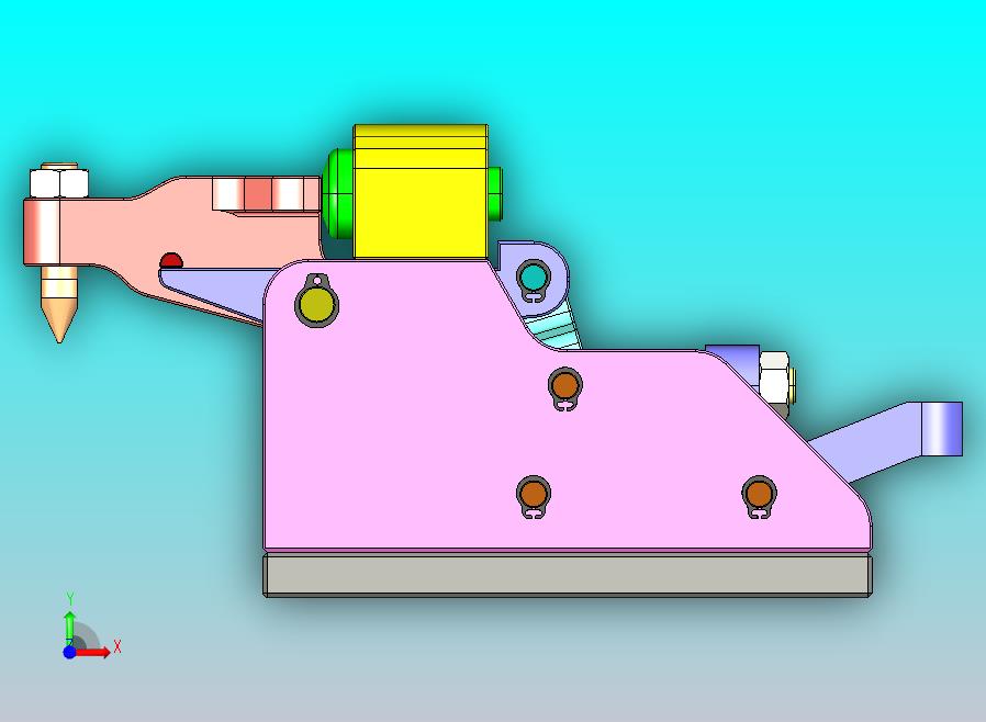 夹具-852自动夹紧