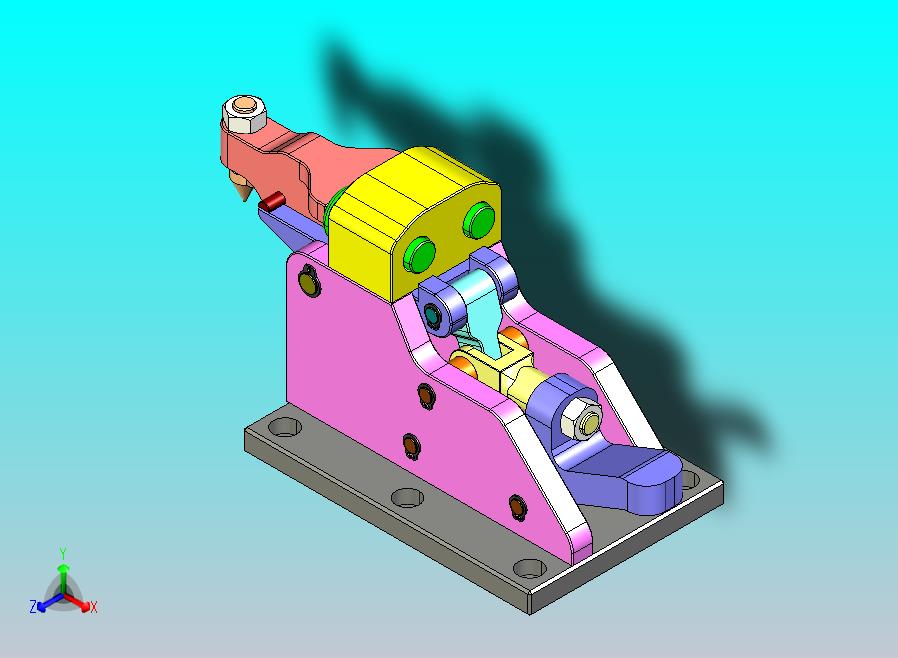 夹具-852自动夹紧