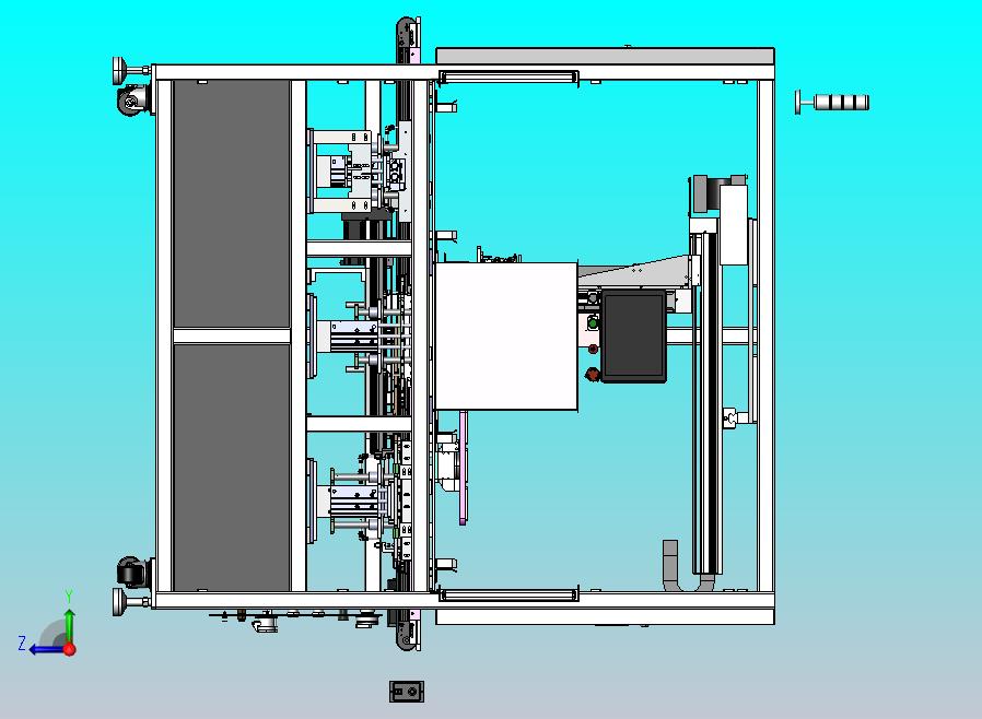 同轴线收料机，不停机上下tray，NG料回收
