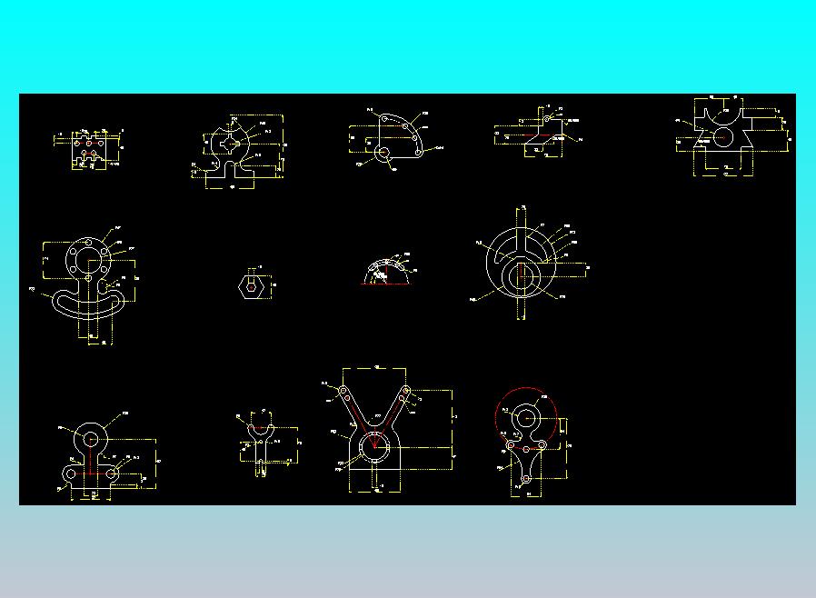 AutoCAD等距和二维草图