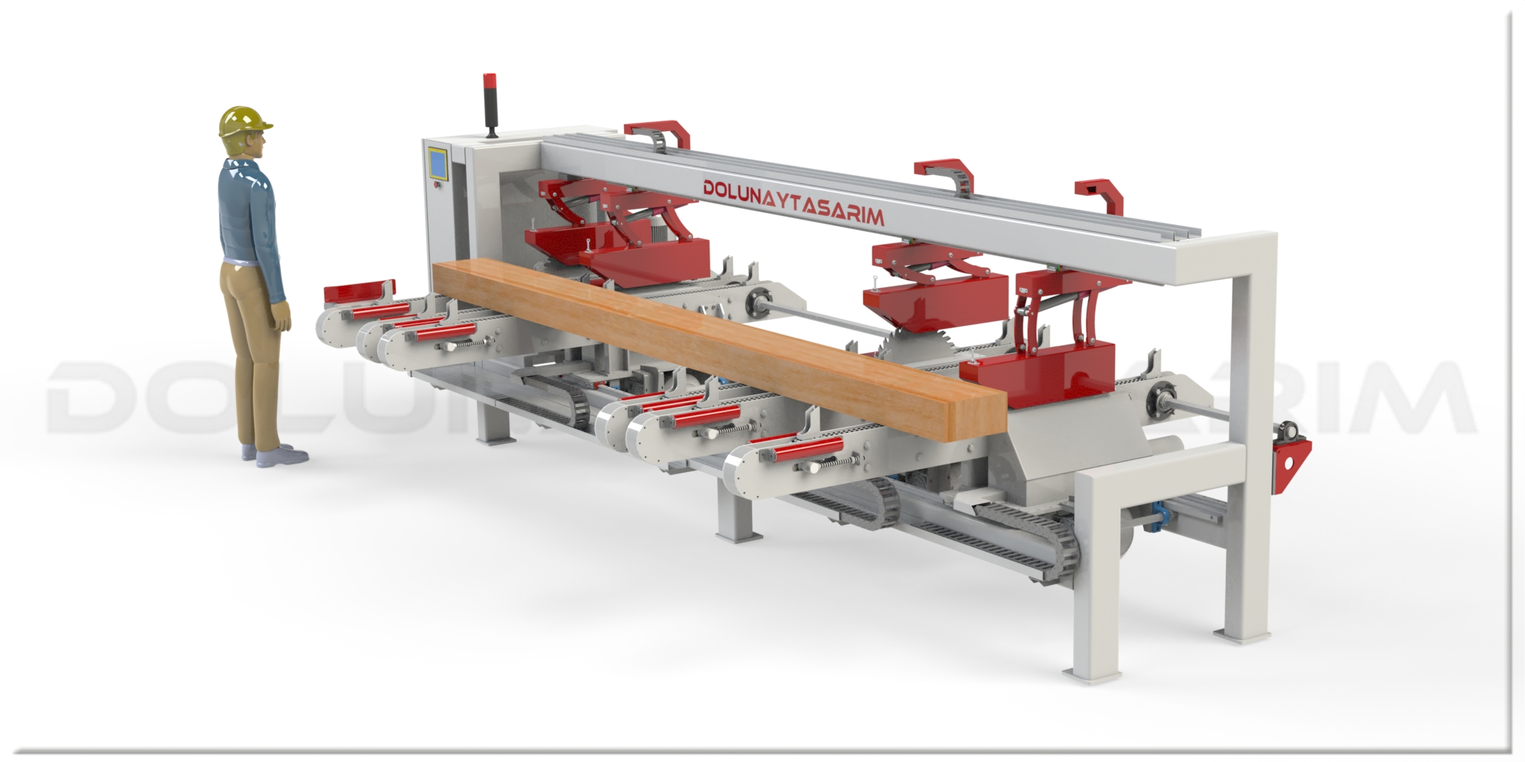 自动木材切片生产线