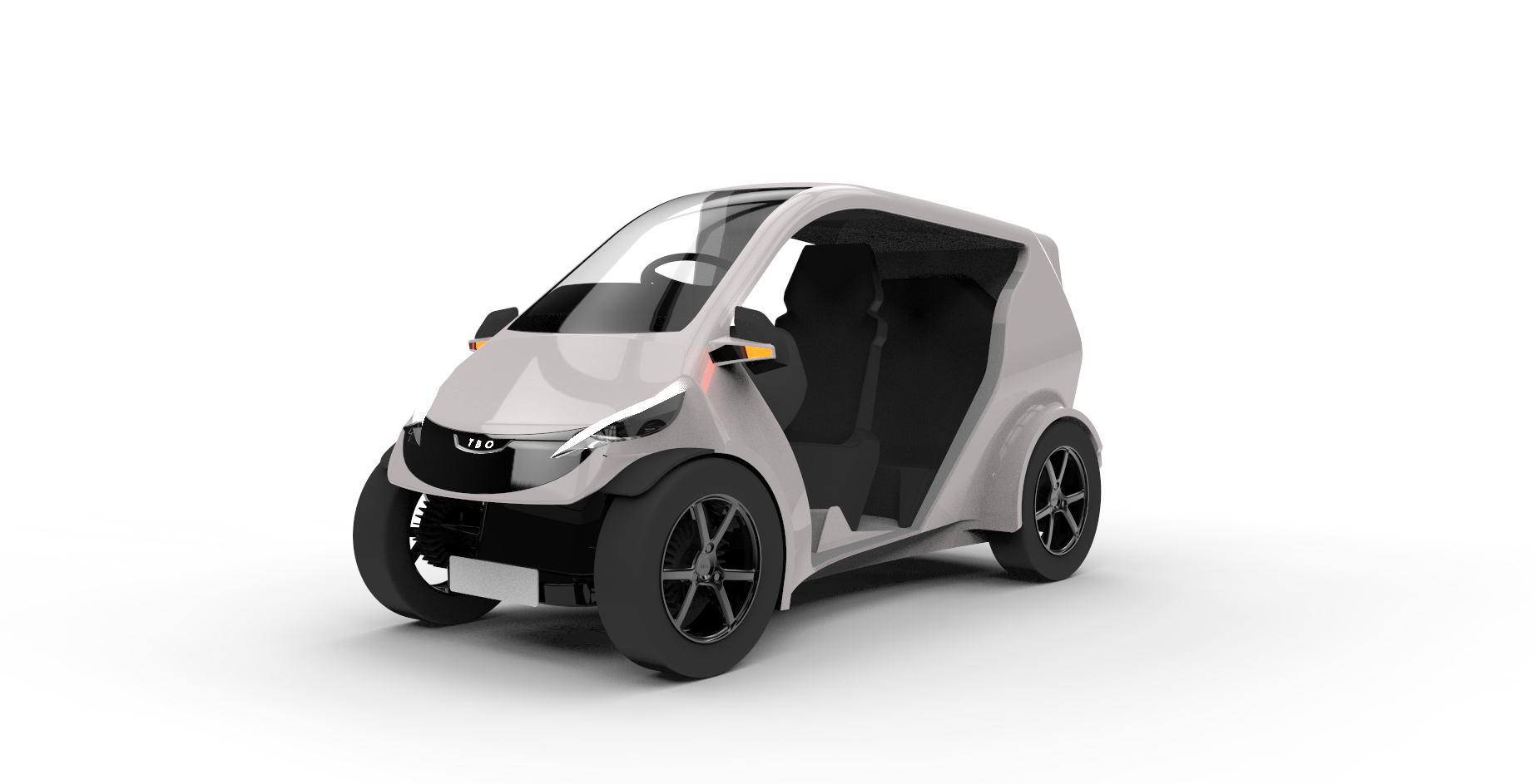 单座电动汽车造型