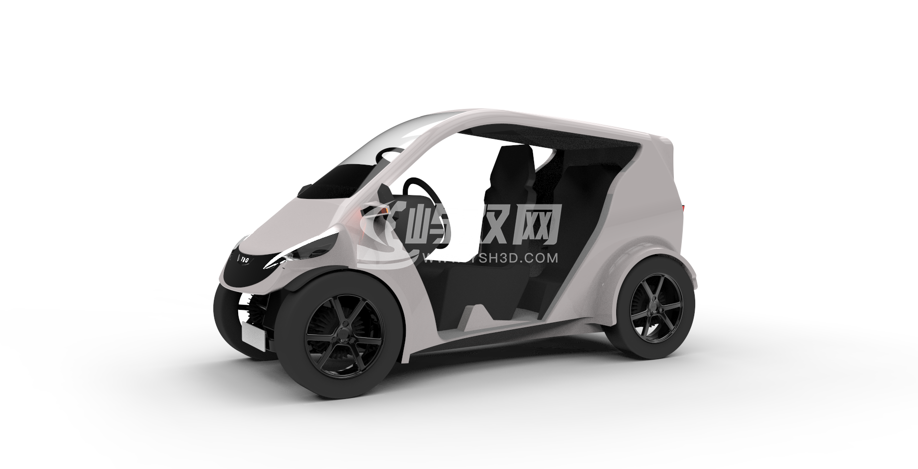 单座电动汽车造型