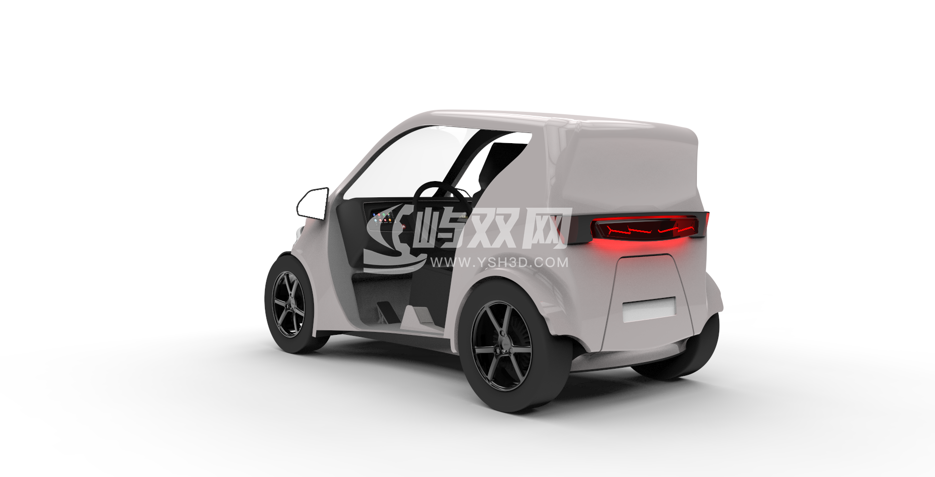 单座电动汽车造型