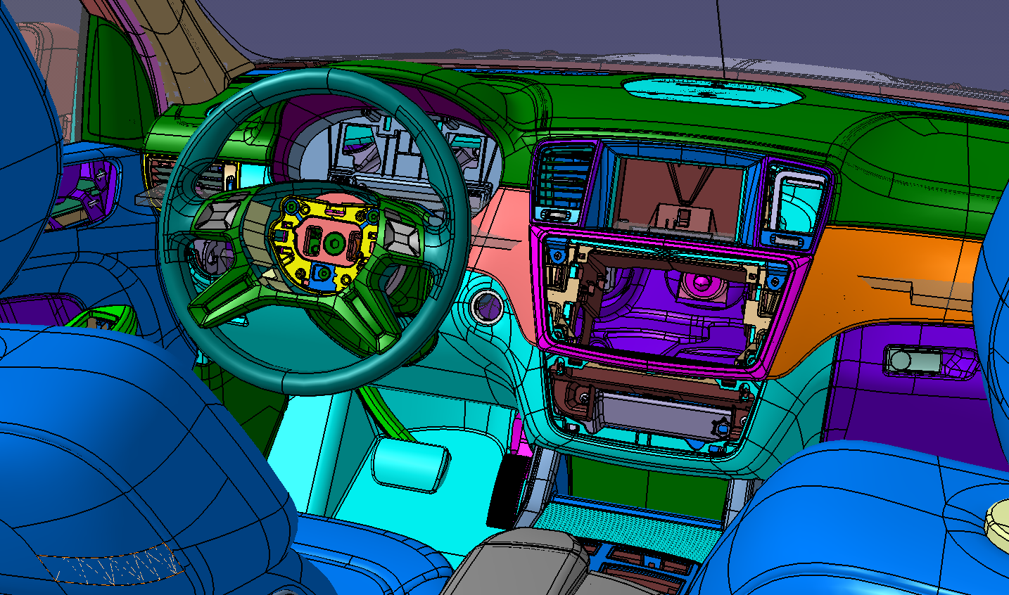 梅赛德斯-GL400-部分组件