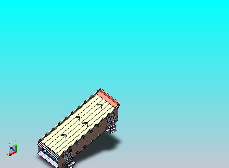 废玻璃陶瓷振动松散装置结构