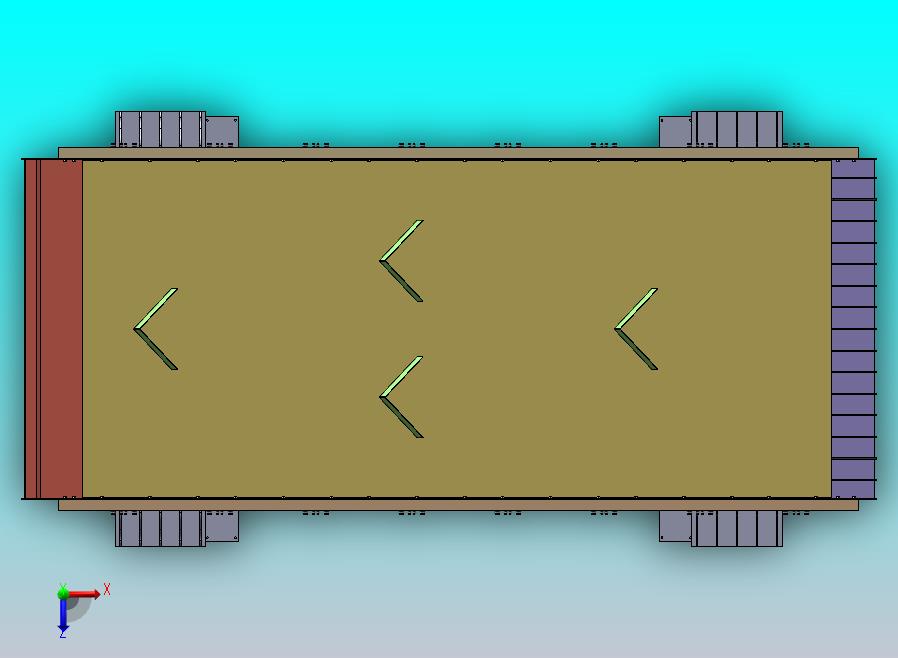 废玻璃陶瓷振动松散装置结构