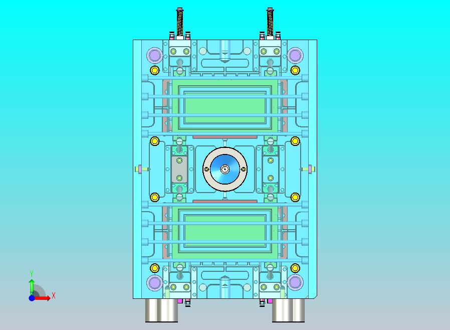 柜子侧面模具设计
