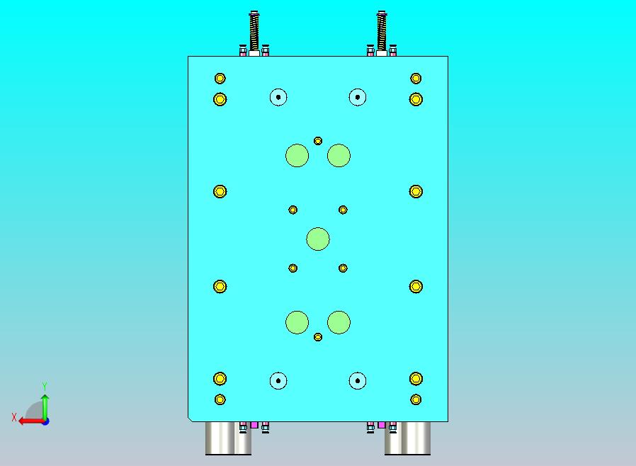 柜子侧面模具设计