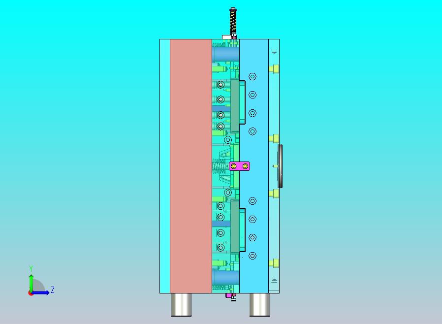柜子侧面模具设计