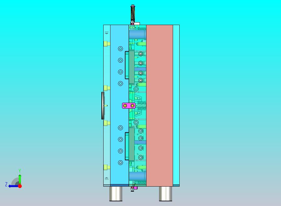 柜子侧面模具设计