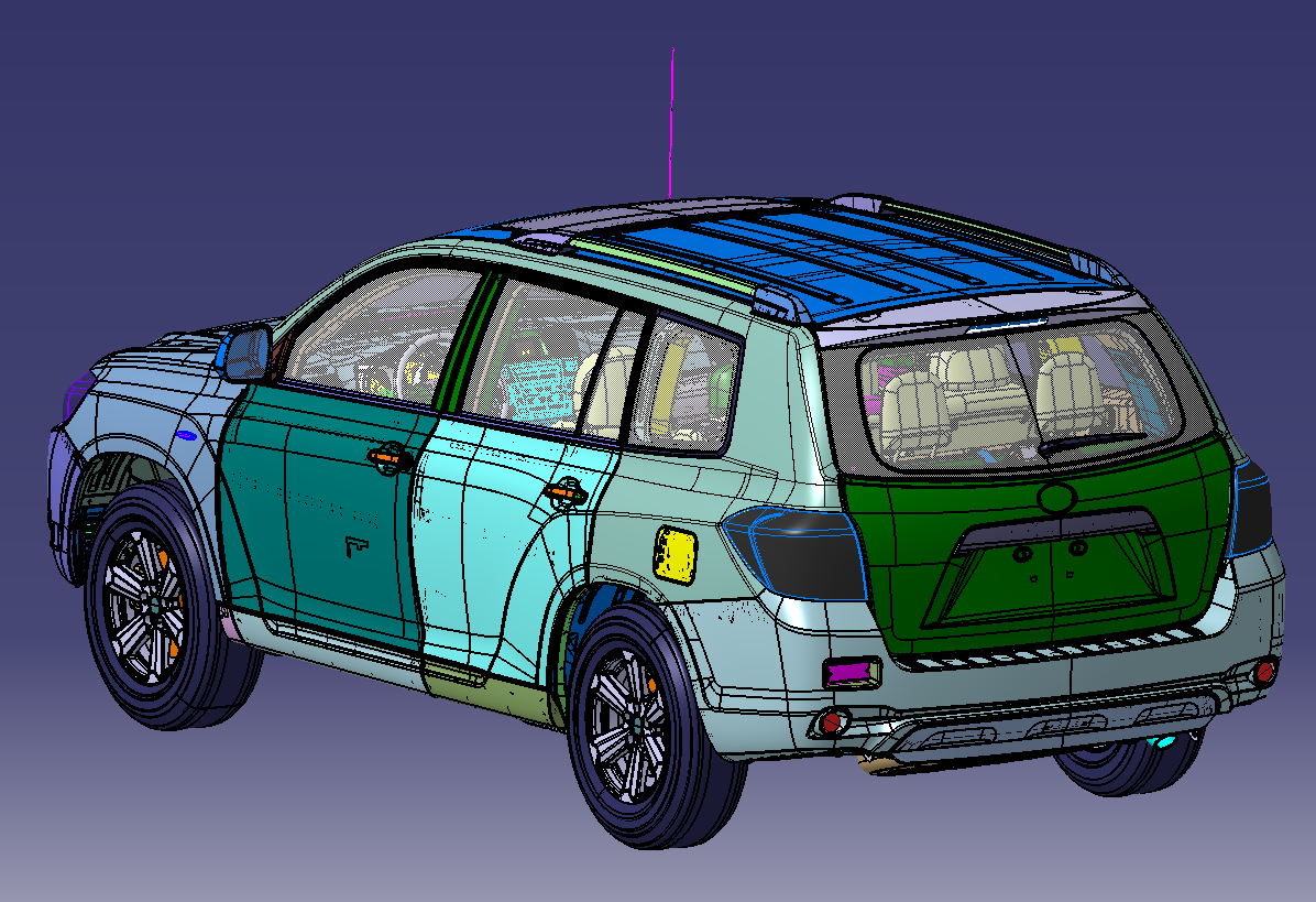 丰田汉兰达——帕蒂。