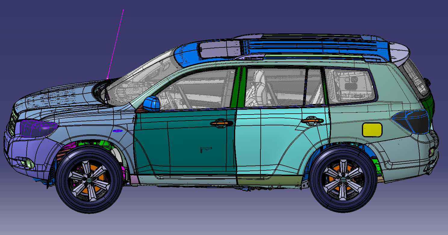 丰田汉兰达——帕蒂。