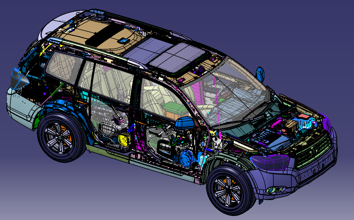 丰田汉兰达——帕蒂。