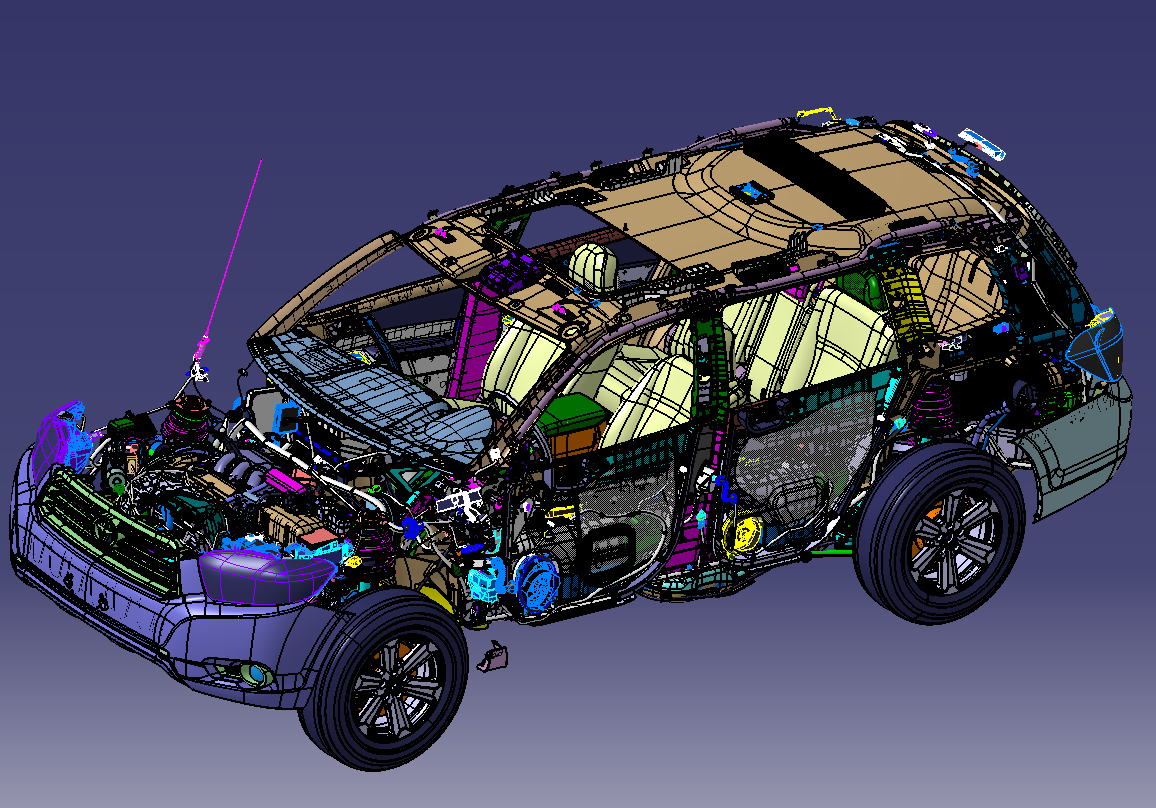 丰田汉兰达——帕蒂。