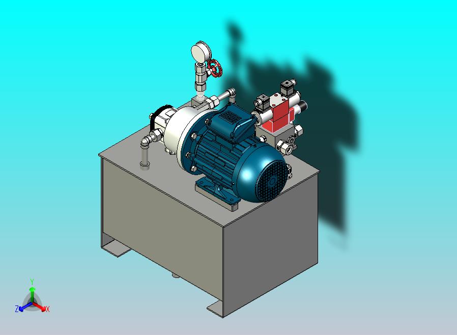 简单液压动力装置