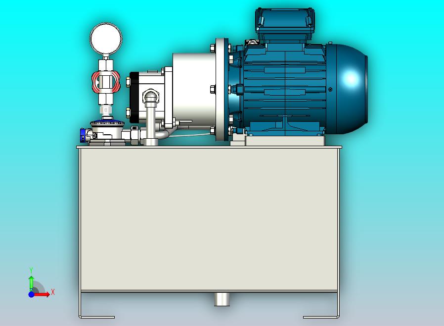 简单液压动力装置