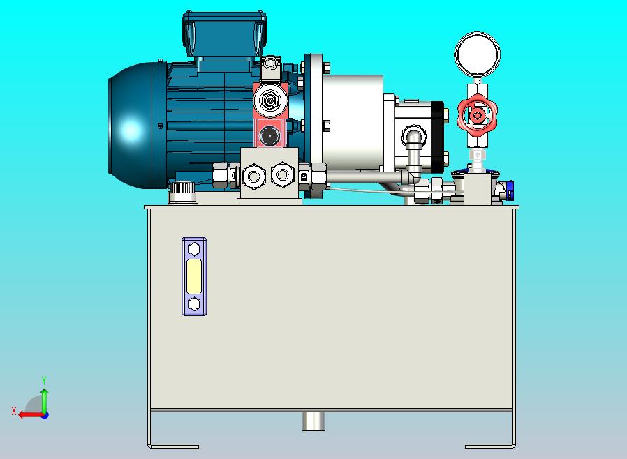 简单液压动力装置