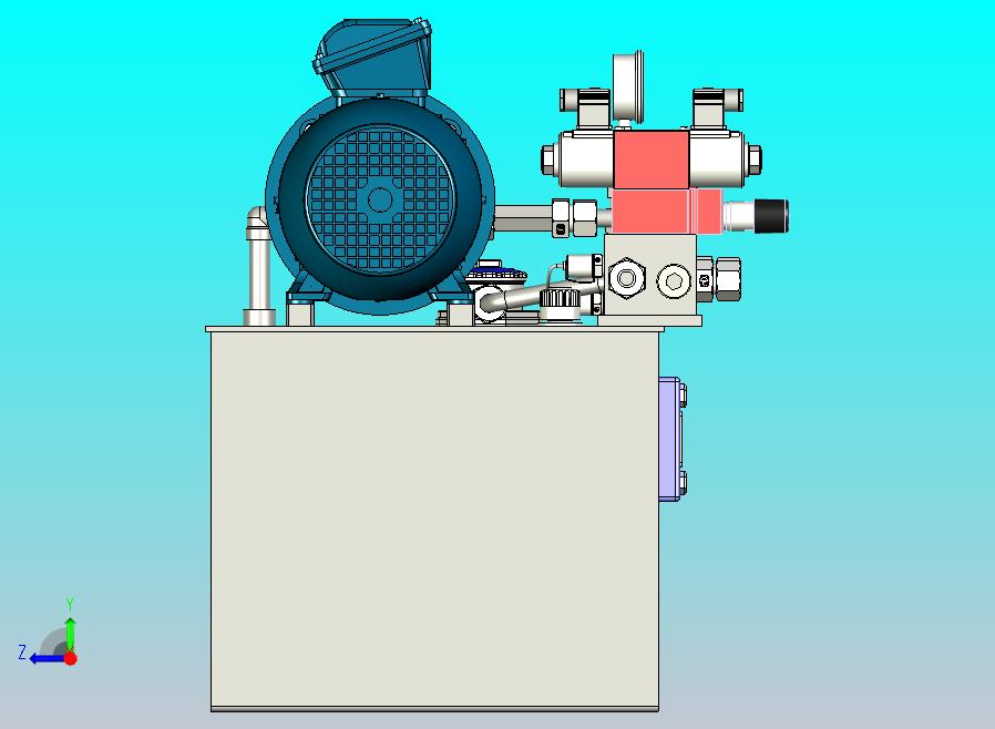 简单液压动力装置