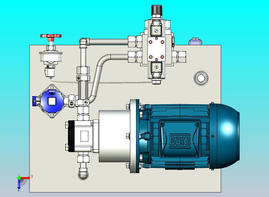 简单液压动力装置