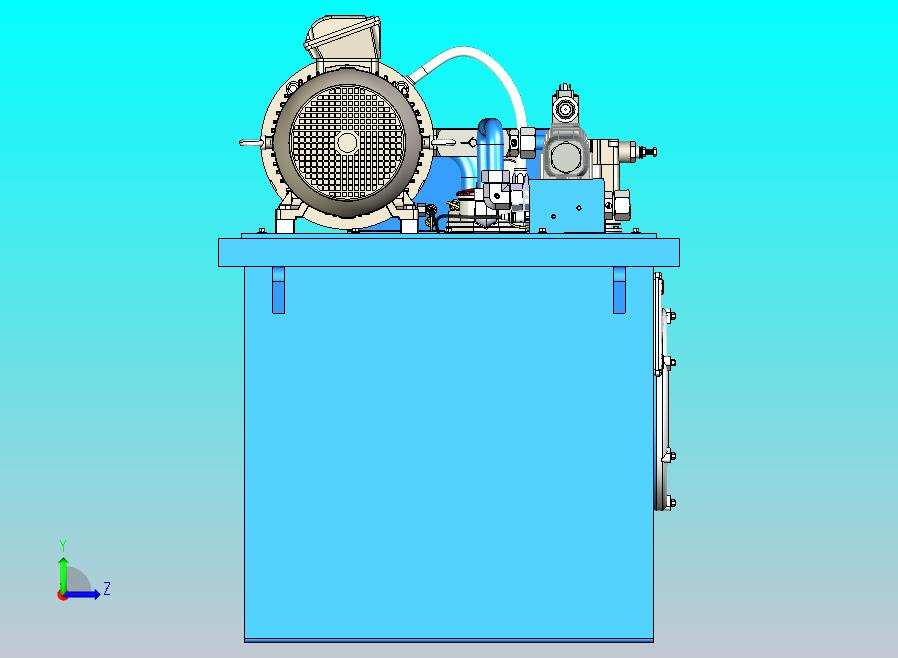 HPU 双速双瓦泵液压装置