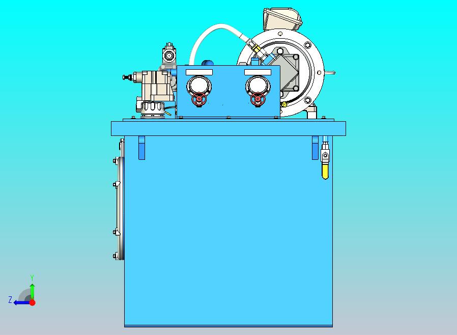 HPU 双速双瓦泵液压装置