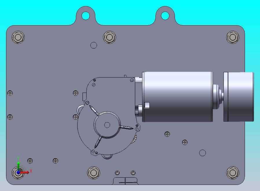 打印纸带传送系统