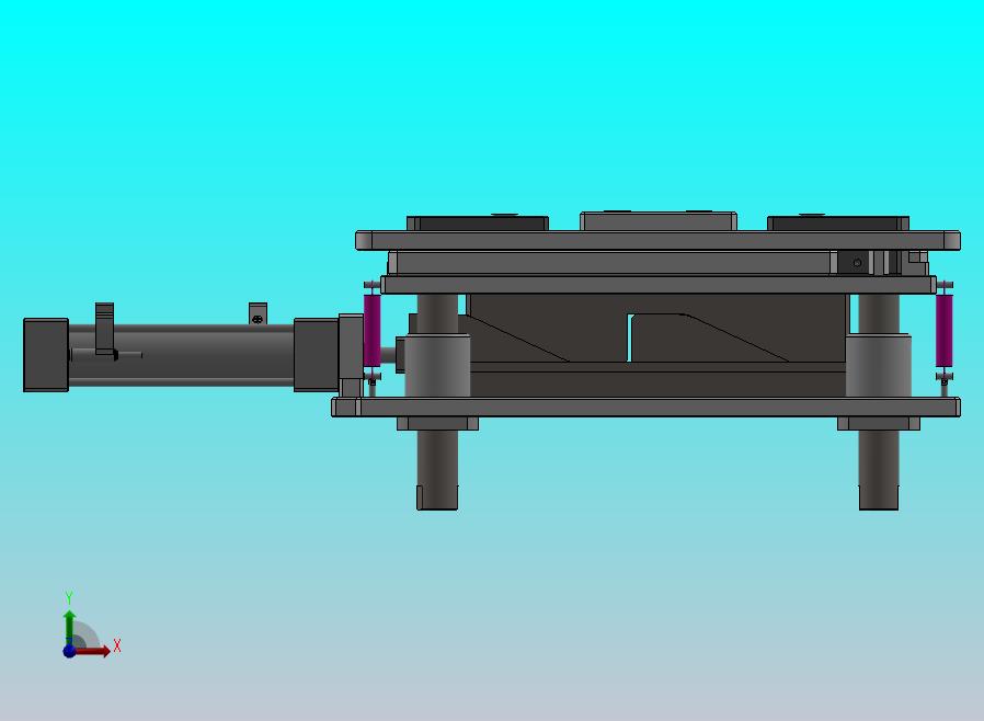 楔块原理的顶升机构