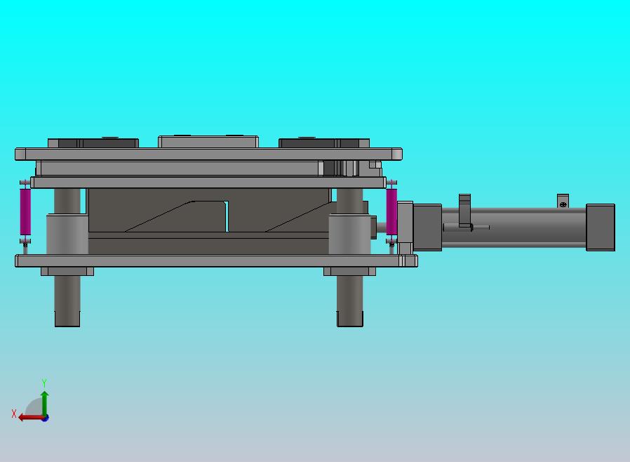 楔块原理的顶升机构