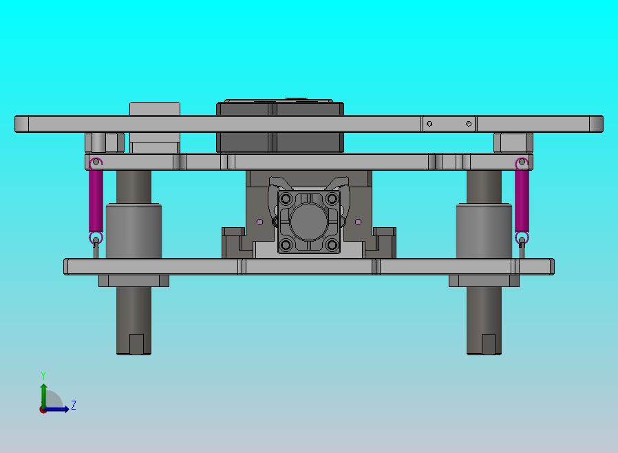 楔块原理的顶升机构