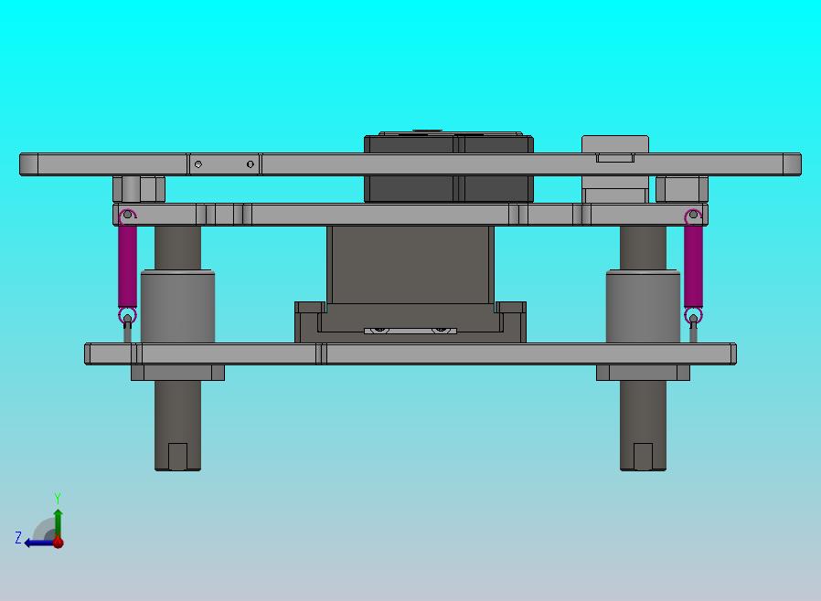 楔块原理的顶升机构