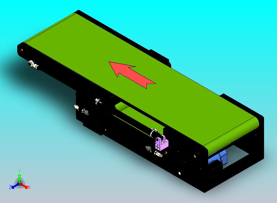 小型伸缩皮带线