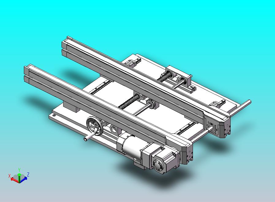 单向可调节宽度皮带线