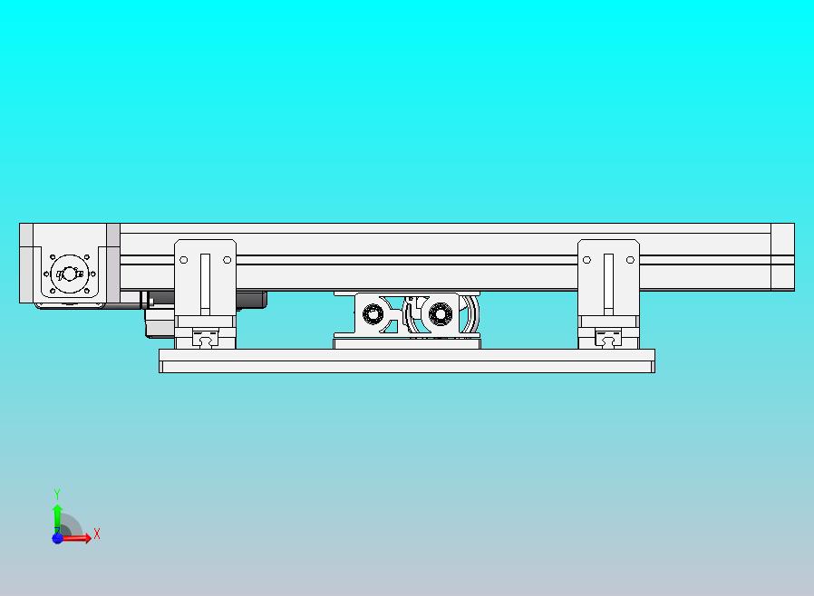 单向可调节宽度皮带线