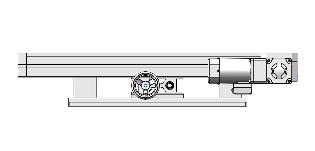 单向可调节宽度皮带线