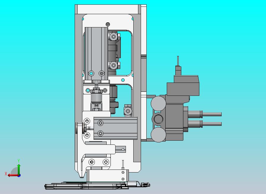连杆原理的夹膜机构
