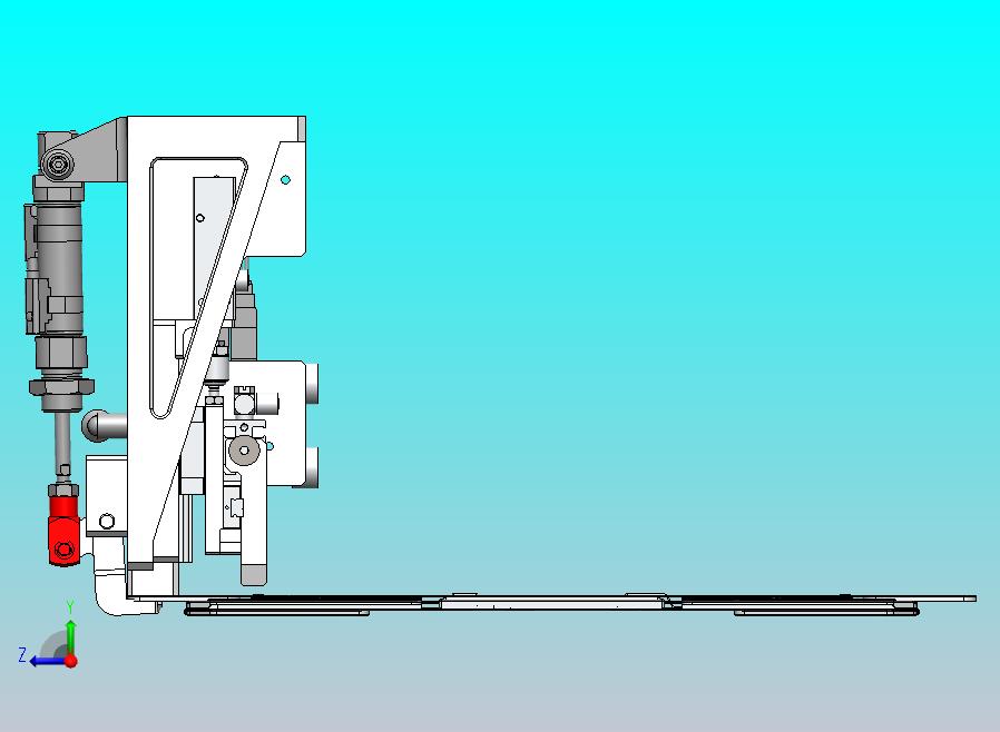 连杆原理的夹膜机构