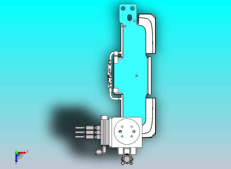 连杆原理的夹膜机构
