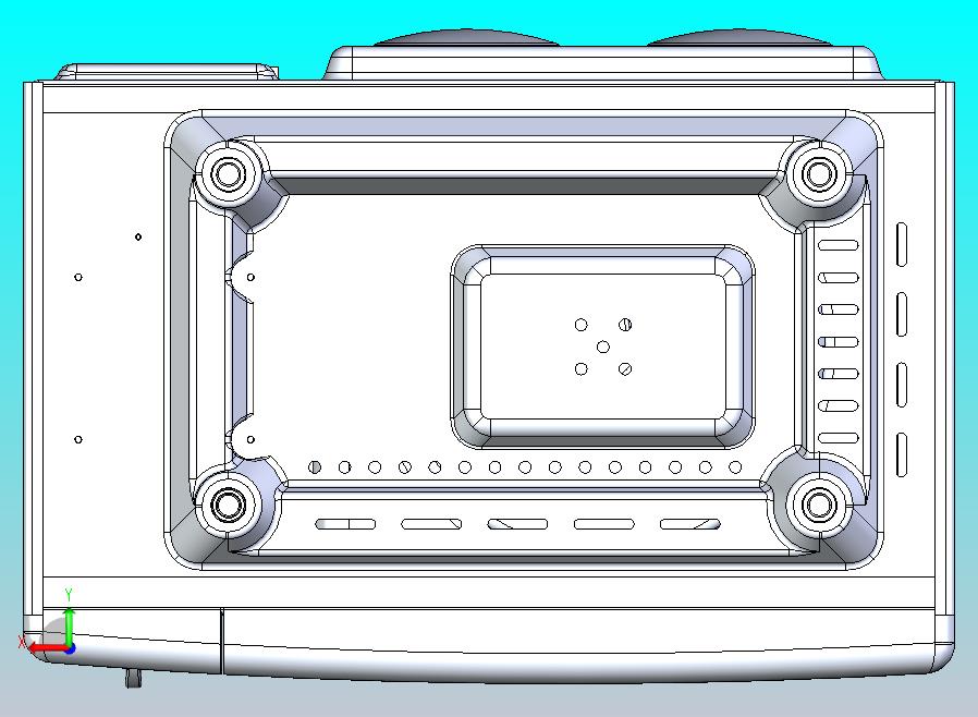 微波炉结构设计
