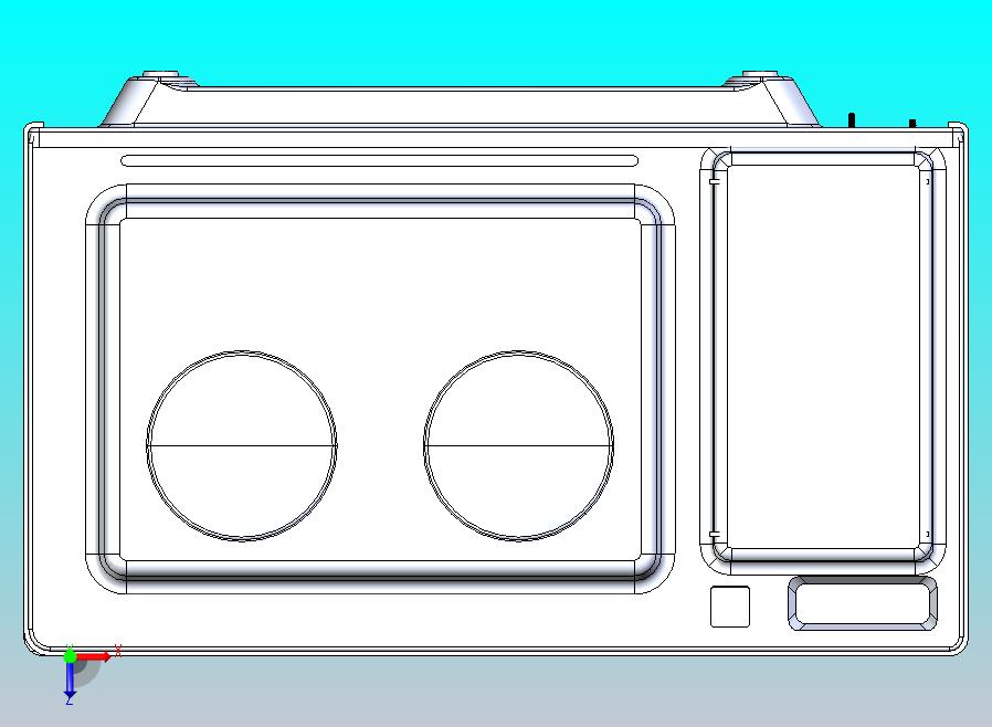 微波炉结构设计