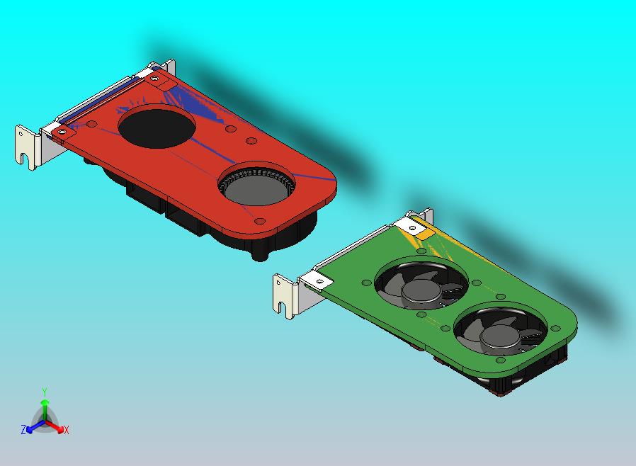 PCIe 支架风扇安装