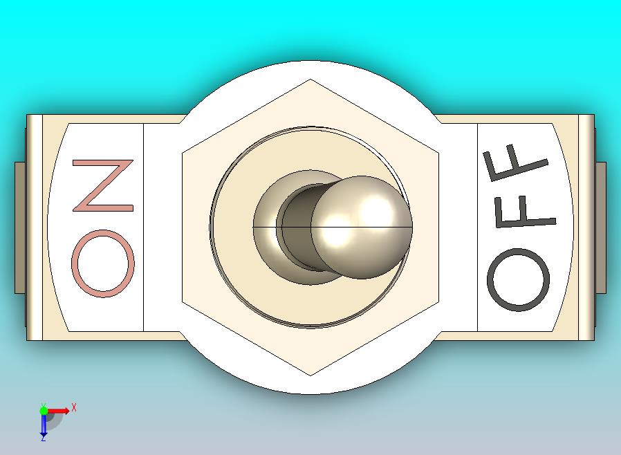 拨动开关 ON-OF 2P